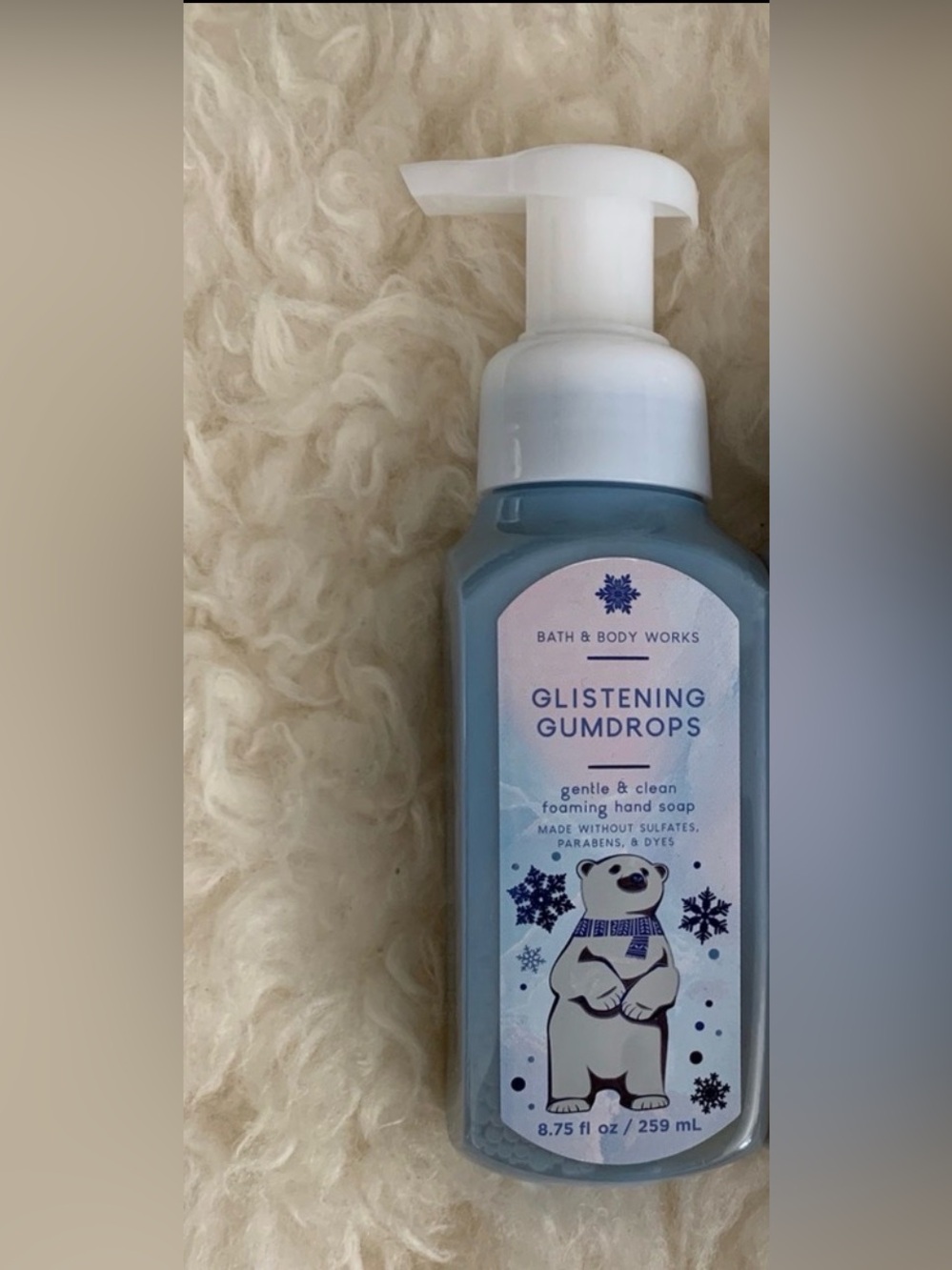 New BBW Glistening Gumdrops Gentle Foaming Hand Soap